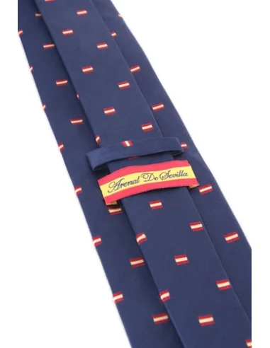 Corbata Banderitas España - Azul Marino