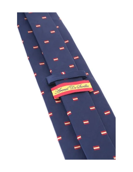 Corbata Banderitas España - Azul Marino