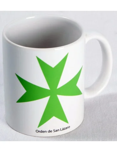 Taza Cerámica Orden San Lázaro