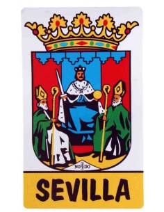 Pegatina con el  Escudo de Sevilla