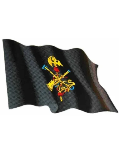 Pegatina Bandera Legión Ondeante