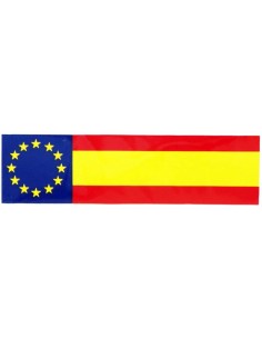 Pegatina España con Logo UE