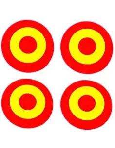 Pack Pegatinas Escarapela x4