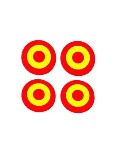 Pack Pegatinas Escarapela x4
