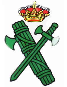 Pegatina Silueta Escudo Guardia Civil