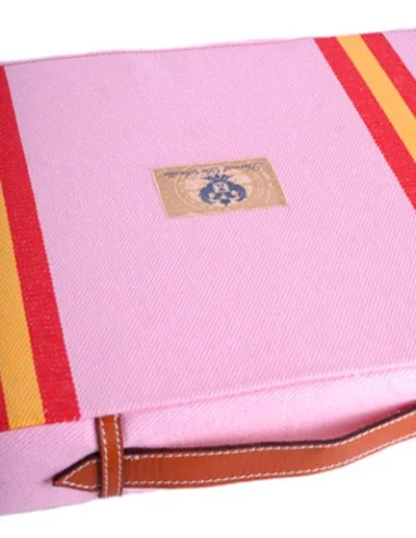 Almohadilla Bandera España - Rosa