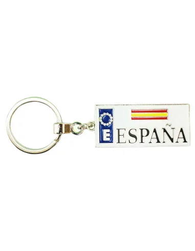 Llavero España Placa