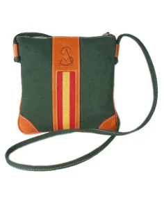 Bandolera Bandera España Lona Verde
