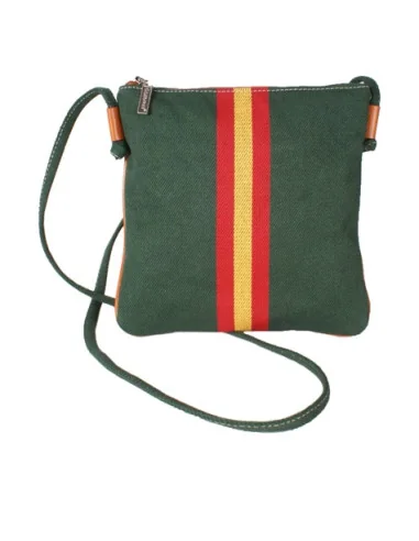 Bandolera Bandera España Lona Verde