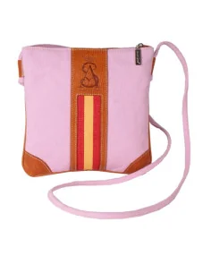 Bandolera de Lona Rosa