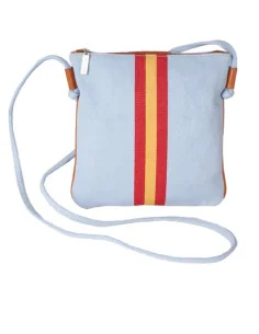 Bandolera de Lona en Celeste 2