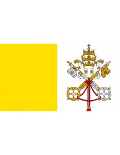 Bandera Pontifica o de la Ciudad del Vaticano
