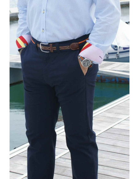 Pantalón Sport de Hombre Azul Marino