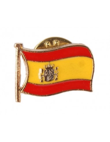 Pin Solapa Bandera España Actual Esmaltado 