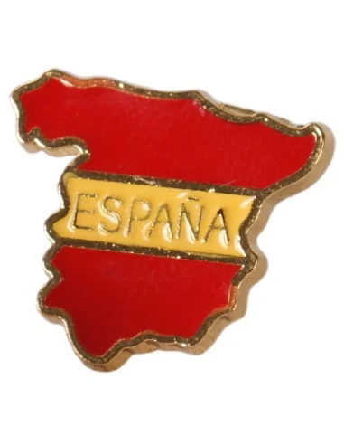Pin Silueta Mapa España Esmaltado