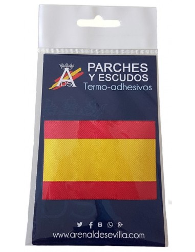 Parche Bandera España Sin Escudo