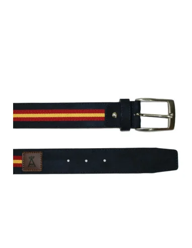 Cinturón Serraje Bandera España Marino