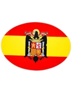 Pegatina Águila San Juan Ovalada