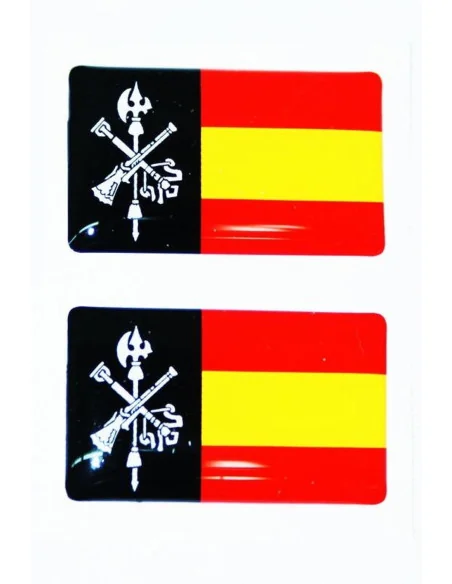 Pegatina Relieve Legión x2