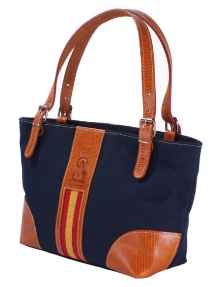 Bolso España Manta Estribera Azul Marino