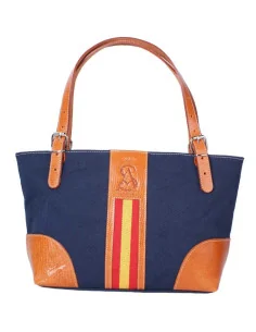 Bolso Bandera España Manta Estribera Azul Marino