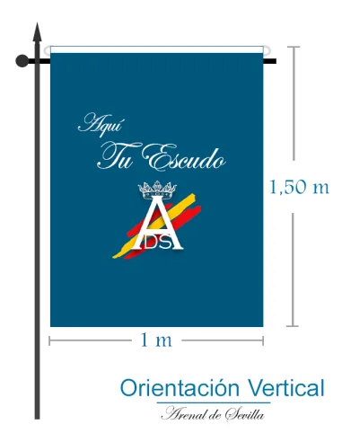 Bandera Personalizada (Or. Vertical)
