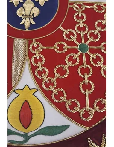 Bandera Real de Felipe VI Bordada a Mano