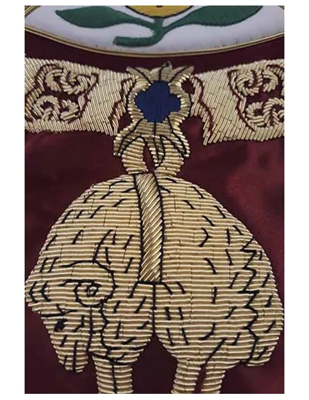 Bandera Real de Felipe VI Bordada a Mano
