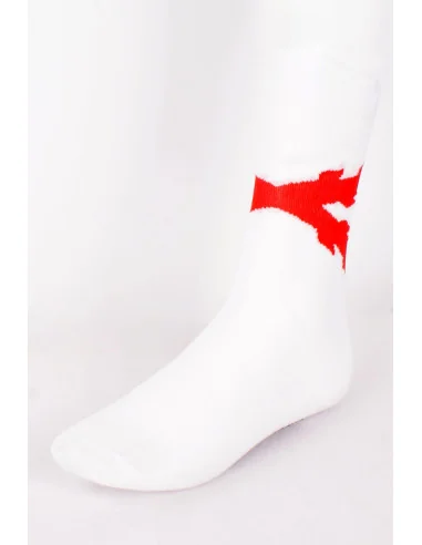 Calcetines Cruz de Borgoña - Blanco