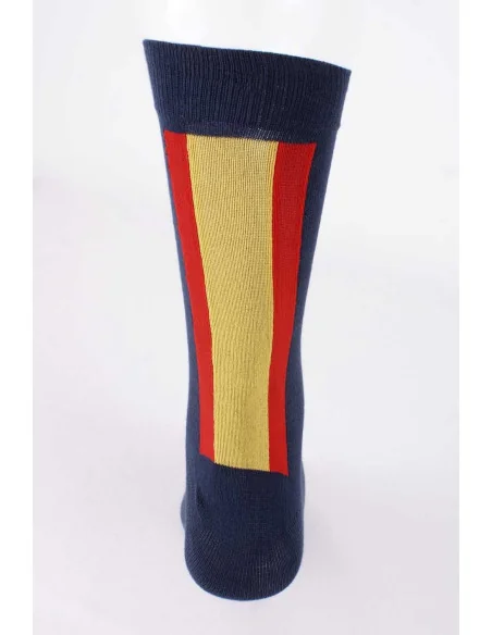 Calcetines Marinos con Bandera de Espana