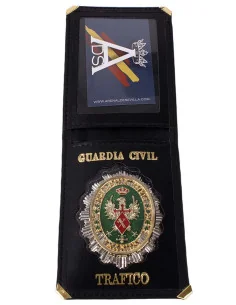 Cartera Placa Guardia Civil Tráfico