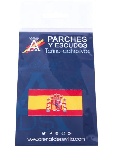 Parche Bandera España Con Escudo