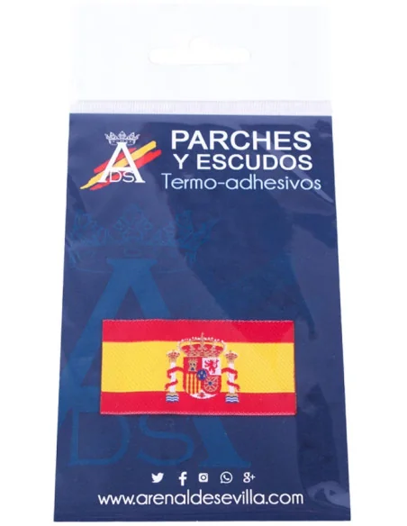Parche Bandera España Con Escudo