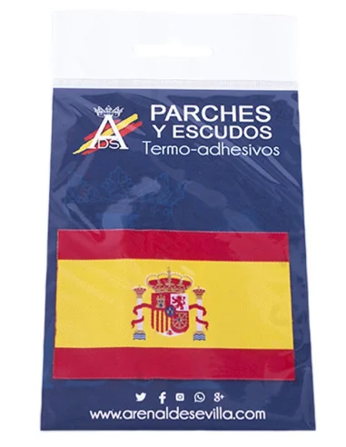 Parche Bandera España Con Escudo