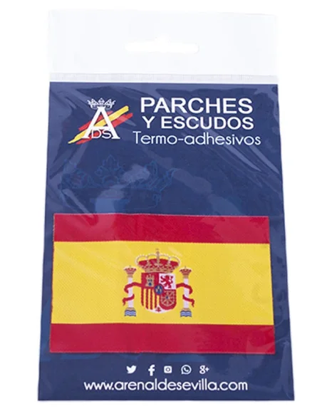 Parche Bandera España Con Escudo