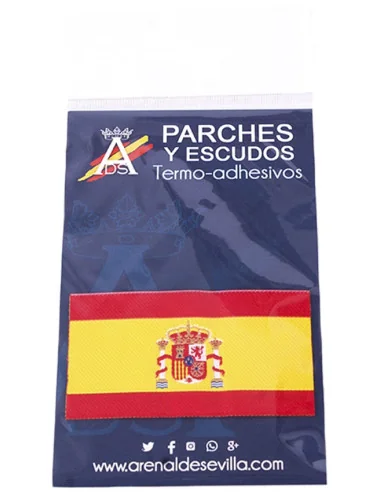 Parche Bandera España Con Escudo