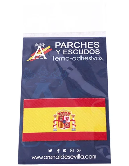 Parche Bandera España Con Escudo