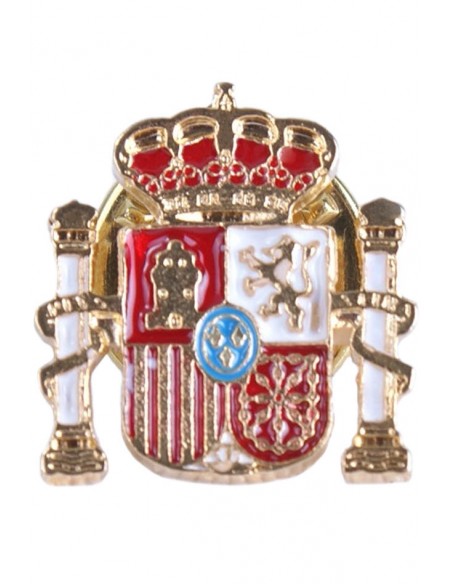 Pin Silueta Escudo España Relieve
