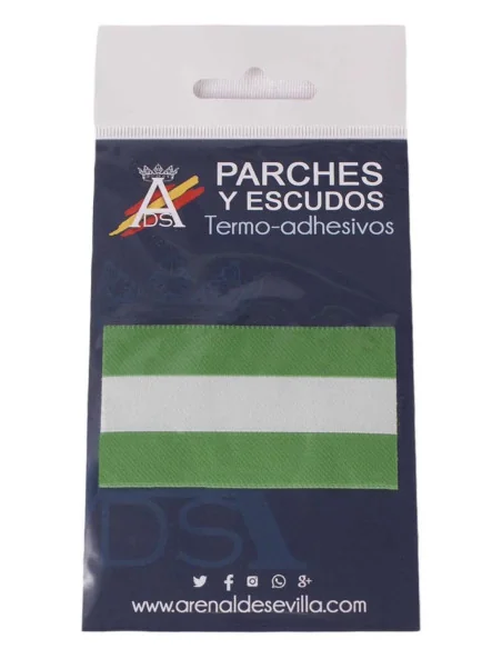 Parche Bandera Andalucia Sin Escudo