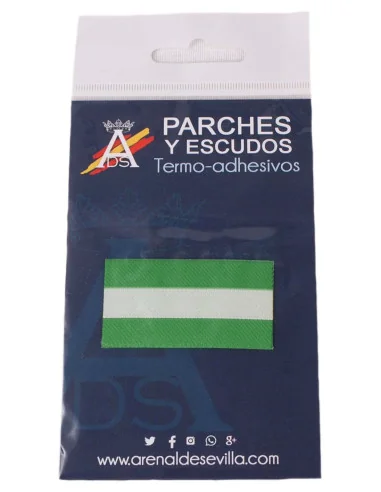 Parche Bandera Andalucia Sin Escudo