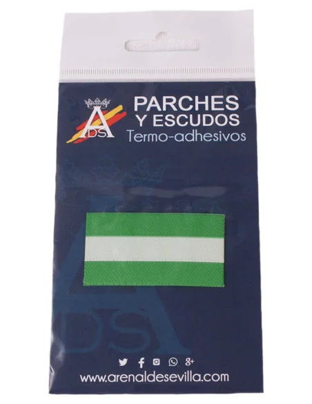 Parche Bandera Andalucia Sin Escudo