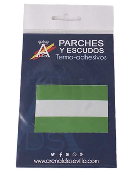 Parche Bandera Andalucia Sin Escudo