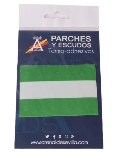 Parche Bandera Andalucia Sin Escudo