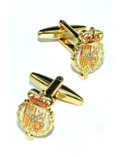 Gemelos del Escudo de Armas del Rey Felipe VI