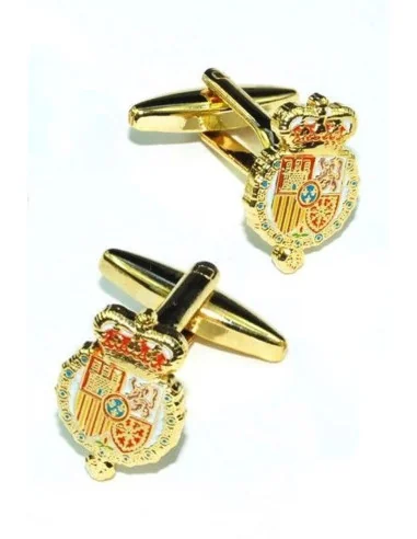 Gemelos del Escudo de Armas del Rey Felipe VI