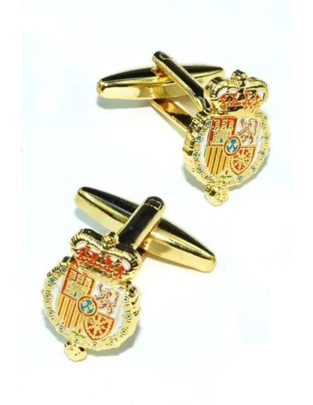 Gemelos del Escudo de Armas del Rey Felipe VI