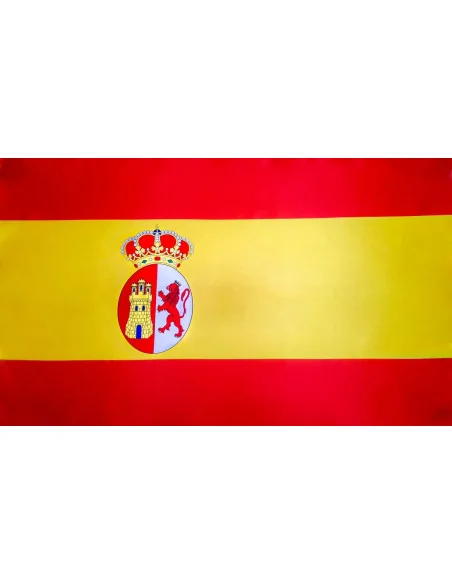 Bandera España 1785 Carlos III en Satén