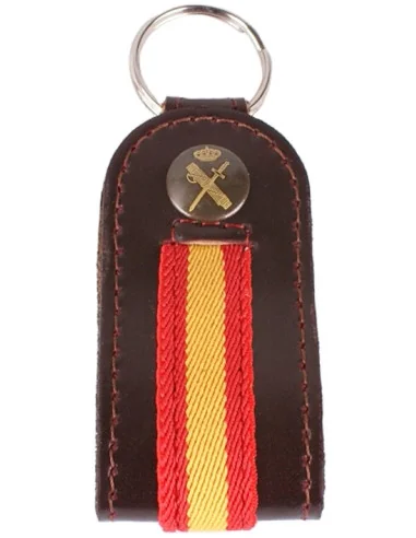 Llavero España Guardia Civil-Marrón