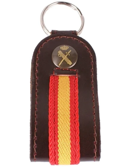 Llavero España Guardia Civil-Marrón