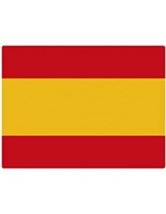 Pegatina Bandera España Plana Mediana
